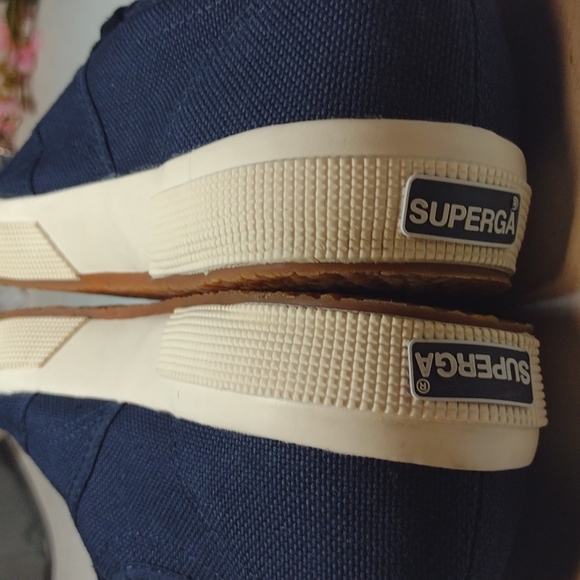 Superga men shoes navy blue men size 8 - Picture 6 of 12